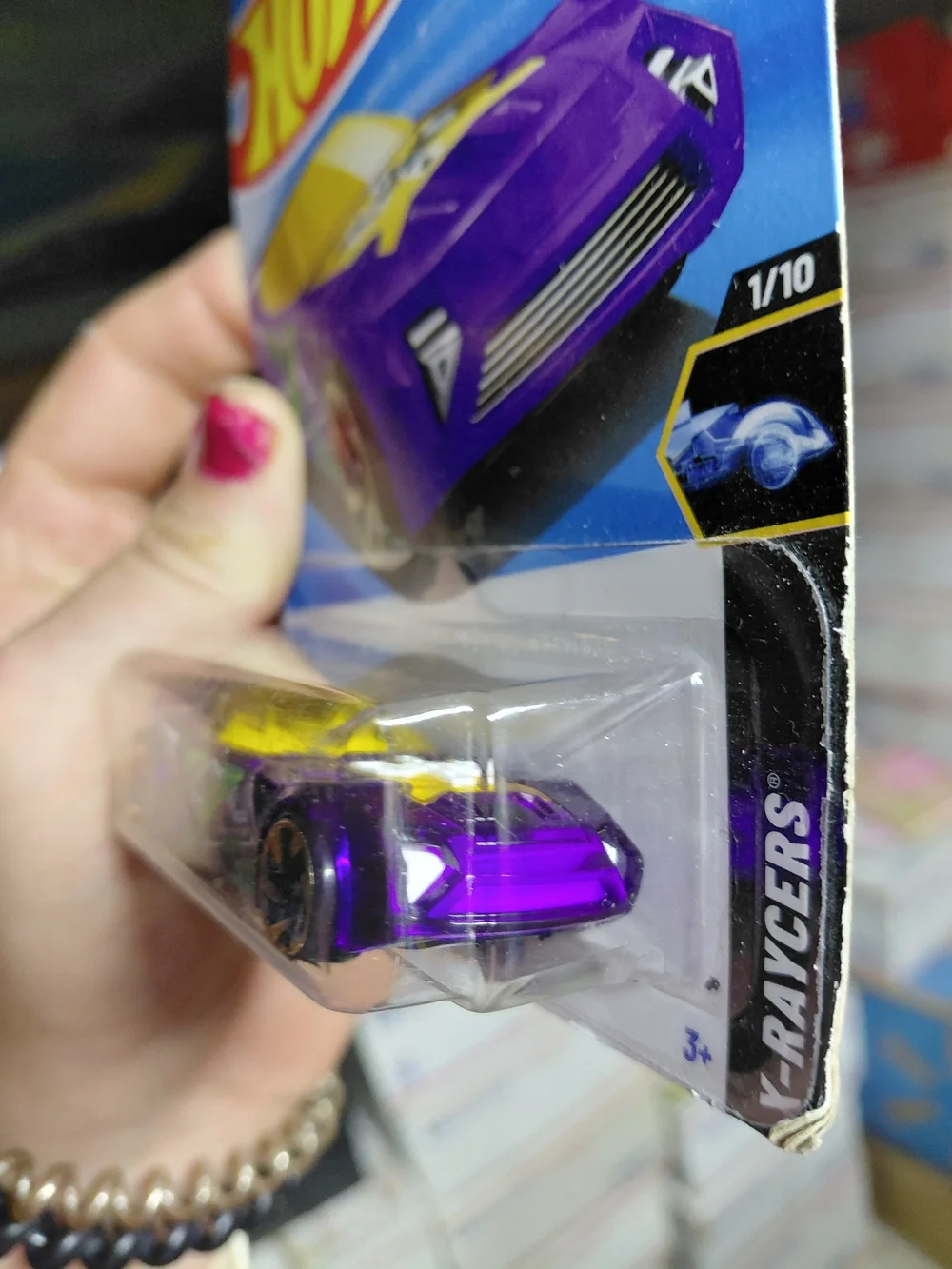 Hot Wheels Nerve Hammer from the 2025 HW X-Raycers series (1/10, number 13/250,